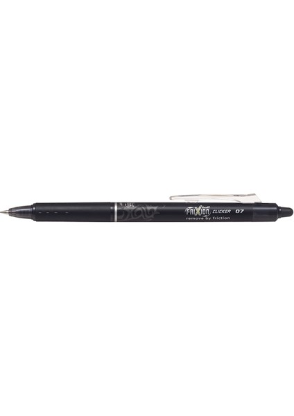 Pilot Tükenmez Kalem Frixion Clicker Bilye Uç Silinebilir 0.7 mm Siyah Blrt-Fr7-B fiyatları