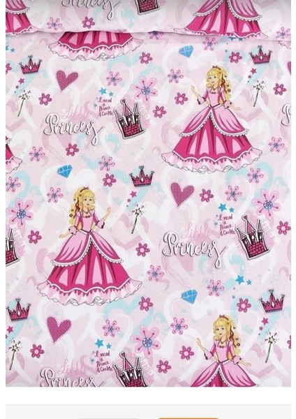 Prenses Tek Kişilik Lastikli Çarşaf Seti modelleri