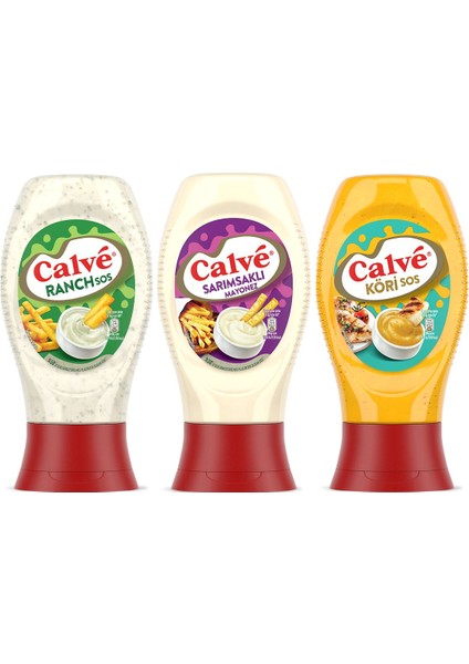 Ranch Sos 245 G Sarımsaklı Mayonez 245 G Köri Sos 260 G fiyatları