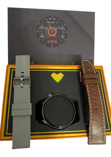 Ieg Yuvarlak Kasa 46MM Akıllı Saat Android ve Ios Uyumlu Uyku ve Sağlık Takibi indirimleri