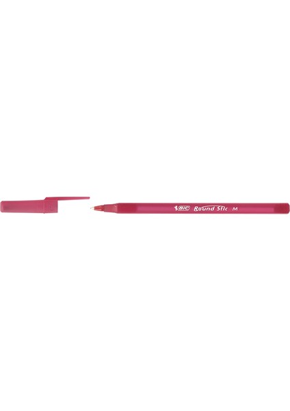Bic Tükenmez Kalem Round Stick 1.0 mm 60 Lı Kırmızı 921332