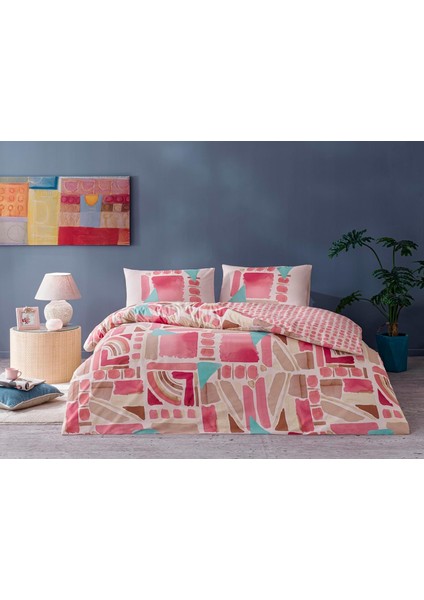 Holden Ranforce Çift Kişilik Nevresim Takımı Pembe