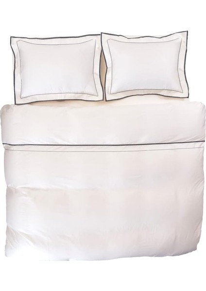 Pıyano Nevresim Seti 200X220 Lacivert