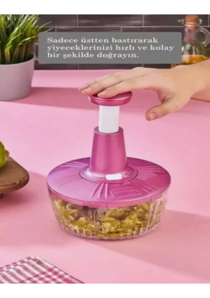 Solingen Rondo El Rondosu 3 Bıçaklı Manuel Rondo Doğrayıcı