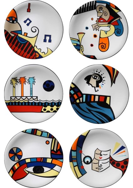 Zeugma 27 cm 6 Parça Time Servis Seti 8739