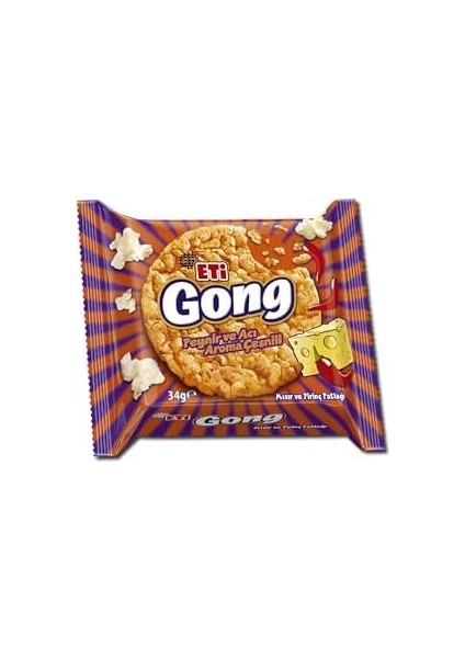 Eti Gong Peynir Baharatlı Mısır Patlağı 34 G