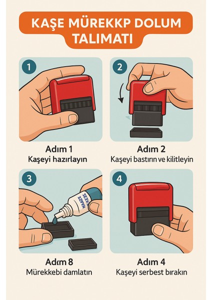 Sırdaş Öğretmen Kaşesi, ve Kırmızı Kaşe Mürekkebi ile Beraber fiyatları