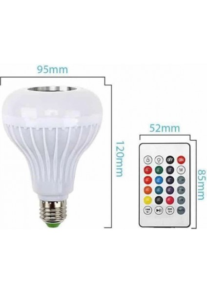 İEG Bluetooth Hoparlör Akıllı Rgb Led Işık Renk Değiştirme Ses Bombası Ampül Görünümlü fırsatları