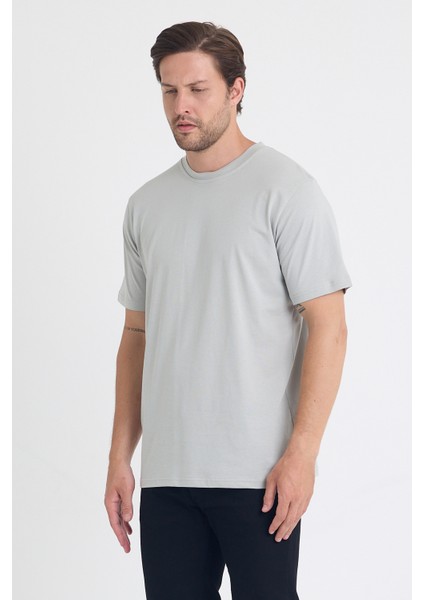 Unisex Bisiklet Yaka Regular Fit Basic % 100 Pamuk T-Shirt modelleri