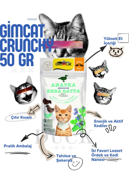 Crunchy Snack 4'lü Set (Ördek-Kedi Nane, Somon-Ispanak, Tavuk-Peynir, Ton Balık-Kabak) fiyatları