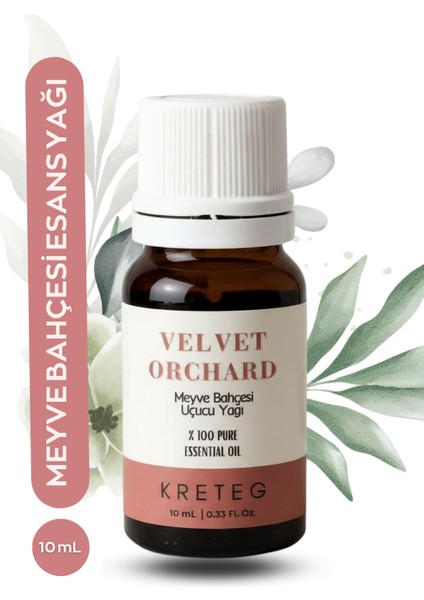 Velvet Orchard Esansiyel Uçucu Yağ Buhurdanlık Yağı Hava Nemlendiri Aroma Difizörü Kokusu Esans