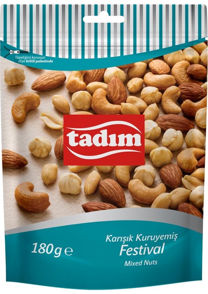 Tadım Karışık Kuruyemiş Festival 180 gr