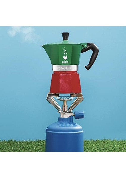 - Italia: 3 Cups Ocak Üstü Espresso Pişirici - 130ML - Renk - Gövde - Patentli Valfi - Tüm Ocak Türleri Için Uygundur (Indüksiyon Hariç) modelleri
