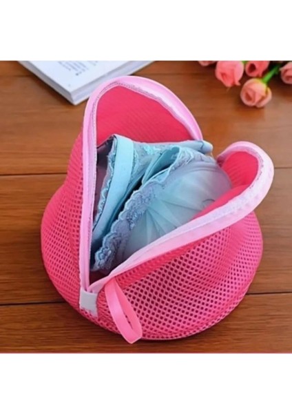 3 Adet Fermuarlı Sütyen Iç Çamaşırı Yıkama Filesi