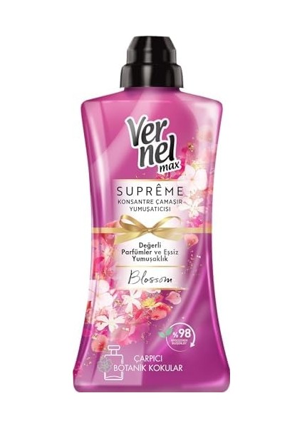 Vernel Supreme Blossom Yumuşatıcı 1.2 Litre fiyatları