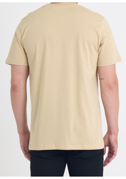 Unisex Bisiklet Yaka Regular Fit Basic % 100 Pamuk T-Shirt