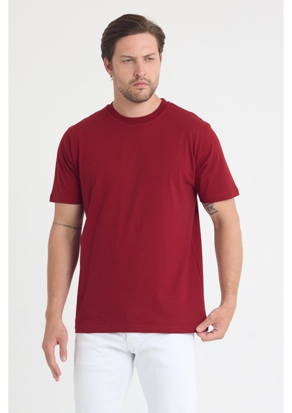 Unisex Bisiklet Yaka Regular Fit Basic % 100 Pamuk T-Shirt indirimleri