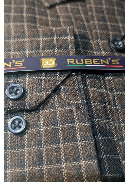 Cozyfall 23050 Erkek Cepli Ekose Gömlek