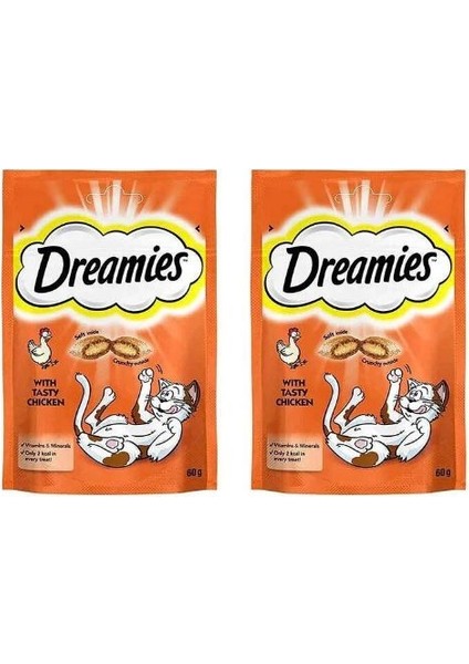 Kedi Ödül Maması Tavuklu 60 gr x 2 Adet