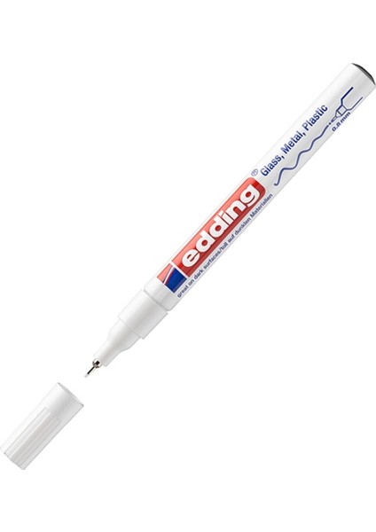 Edding Markör Boya Dekor 0.8 mm Yuvarlak Uçlu Beyaz 780 (10 Adet) modelleri