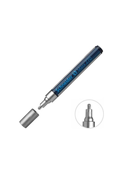 Schneider Markör Boya Maxx 1-3 mm Gümüş 270-10-PKT