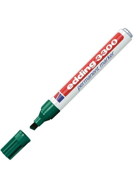 Edding Permanent Markör Yeşil E-3300-10-PKT