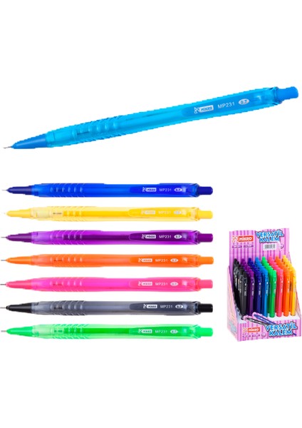 Mikro Versatil Kalem 0.7 mm ( 48 Li Stand ) MP-231-48-LI-PKT fiyatları