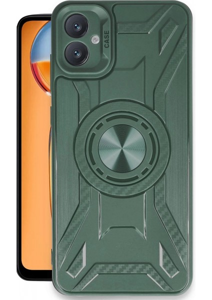 Samsung Galaxy A05 Kılıf Lincoln Silikon - Koyu Yeşil