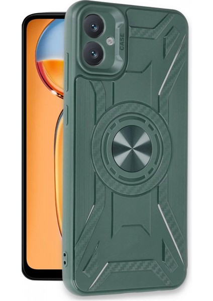 Samsung Galaxy A05 Kılıf Lincoln Silikon - Koyu Yeşil fiyatları