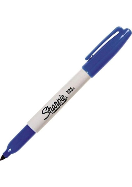 Sharpie Permanent Markör Fine Yuvarlak Uç Mavi SH-0810950--