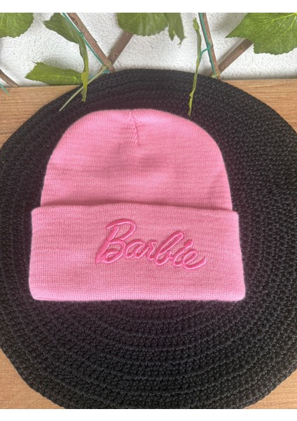 Kız Çocuk Nakışlı Kışlık Triko Bere