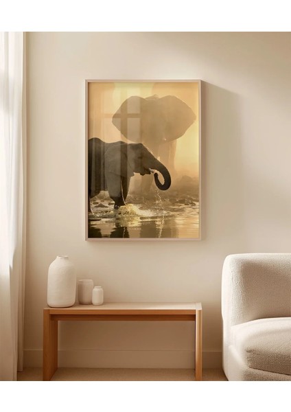 Sulak Alanda Fil Poster fırsatları