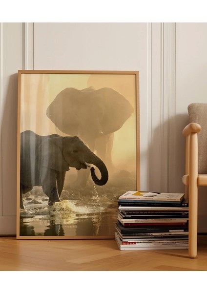 Sulak Alanda Fil Poster indirimleri