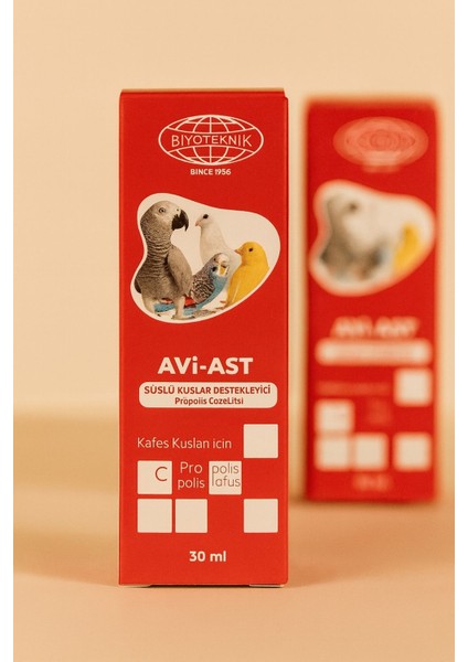 Avi-Ast Kuşlar Için Solunum Sistemi Güçlendirici 30 cc modelleri