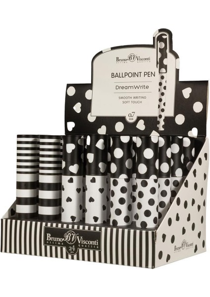 Bruno Visconti Tükenmez Kalem Dream Write Mavi 0.7 Mm-24-Pkt