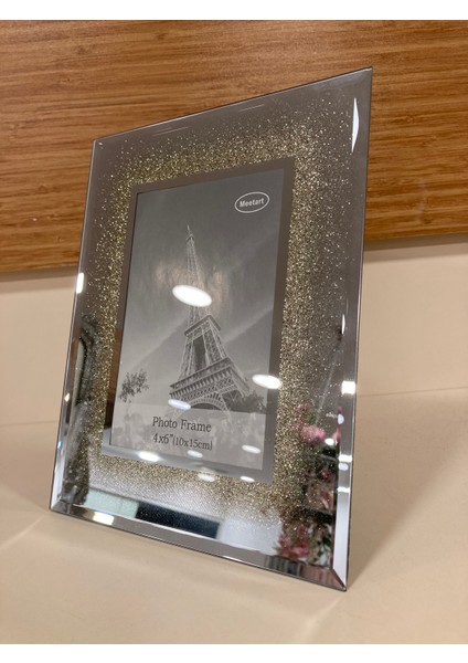 Resim Çerçevesi Yeni Model Aynalı Altın 10X15 cm indirimleri