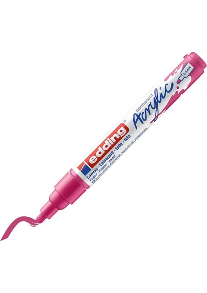 Edding Markör Akrilik Orta Uçlu Telemagenta 909-10-LI-PKT