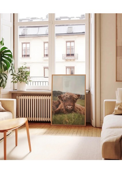 Tarlada Dinlenen Inek Poster indirimleri