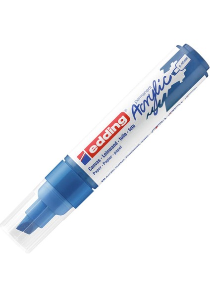 Edding Markör Akrilik Kalın Uçlu Anzer Mavi 903--10 Lu