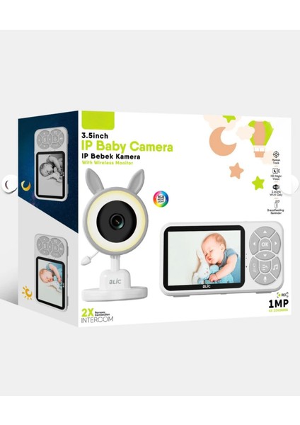 Bebek Kamerası Gece Görüşlü Tablet Ekranlı Bebek Monitörü modelleri
