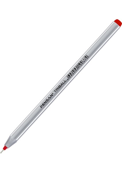 Pensan Tükenmez Kalem Triball 1.0 mm Bilye Uç Kırmızı 12 Li 1003-12-LI-PKT fiyatları
