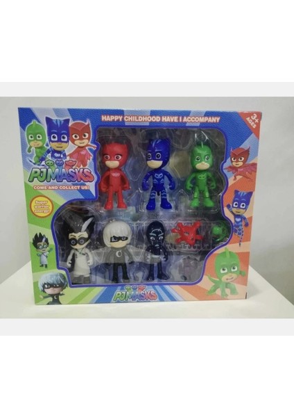Pija Maskeliler Oyuncak Figür Seti 10 Parça Pj Masks fiyatları