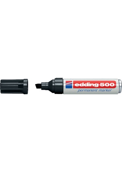 Edding Markör Permanent Kesik Uçlu 2-7 mm Siyah 500 (10 Adet ) fiyatları