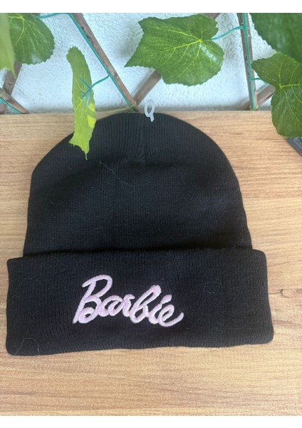 Kız Çocuk Nakışlı Kışlık Triko Bere