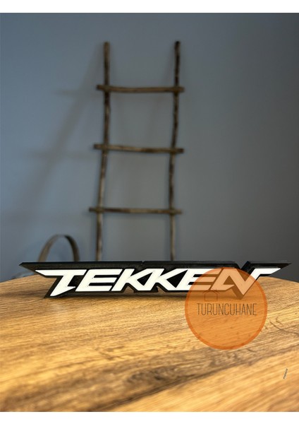 Tekken Nostaljik Oyun Atari Logo Masaüstü Dekor Figür Hediyelik Playstation Xbox Koleksiyon 20 cm