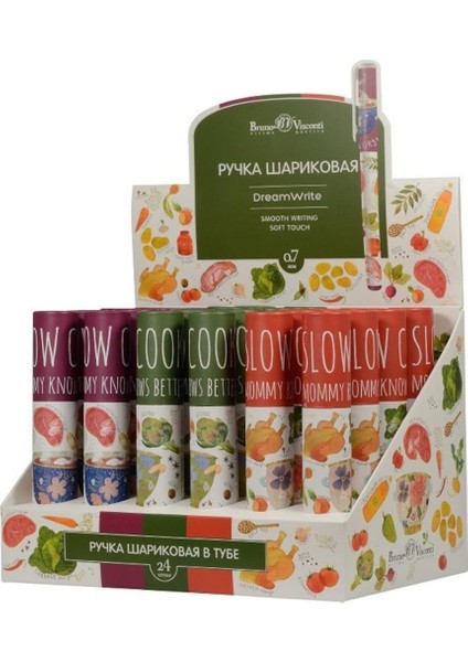 Bruno Visconti Tükenmez Kalem 0.7 mm Dream Write 3 Renk 24 Lü 20-0264/13