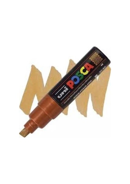 Uni-Ball Posca 8.0 Su Bazlı Poster Markörü Bronz Pc-8k