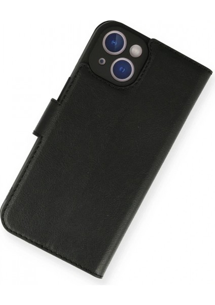 Ieg iPhone 14 Kılıf Trend S Plus Kapaklı Kılıf - Siyah modelleri