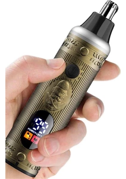 Bfs Tıraş Makinesi Pro 3 Başlıklı Dijital Göstergeli Saç Sakal Kulak ve Burun fırsatları