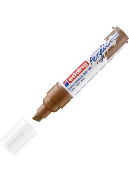 Edding Markör Akrilik Kalın Uçlu Fındık Kahvesi 919-5-LI-PKT